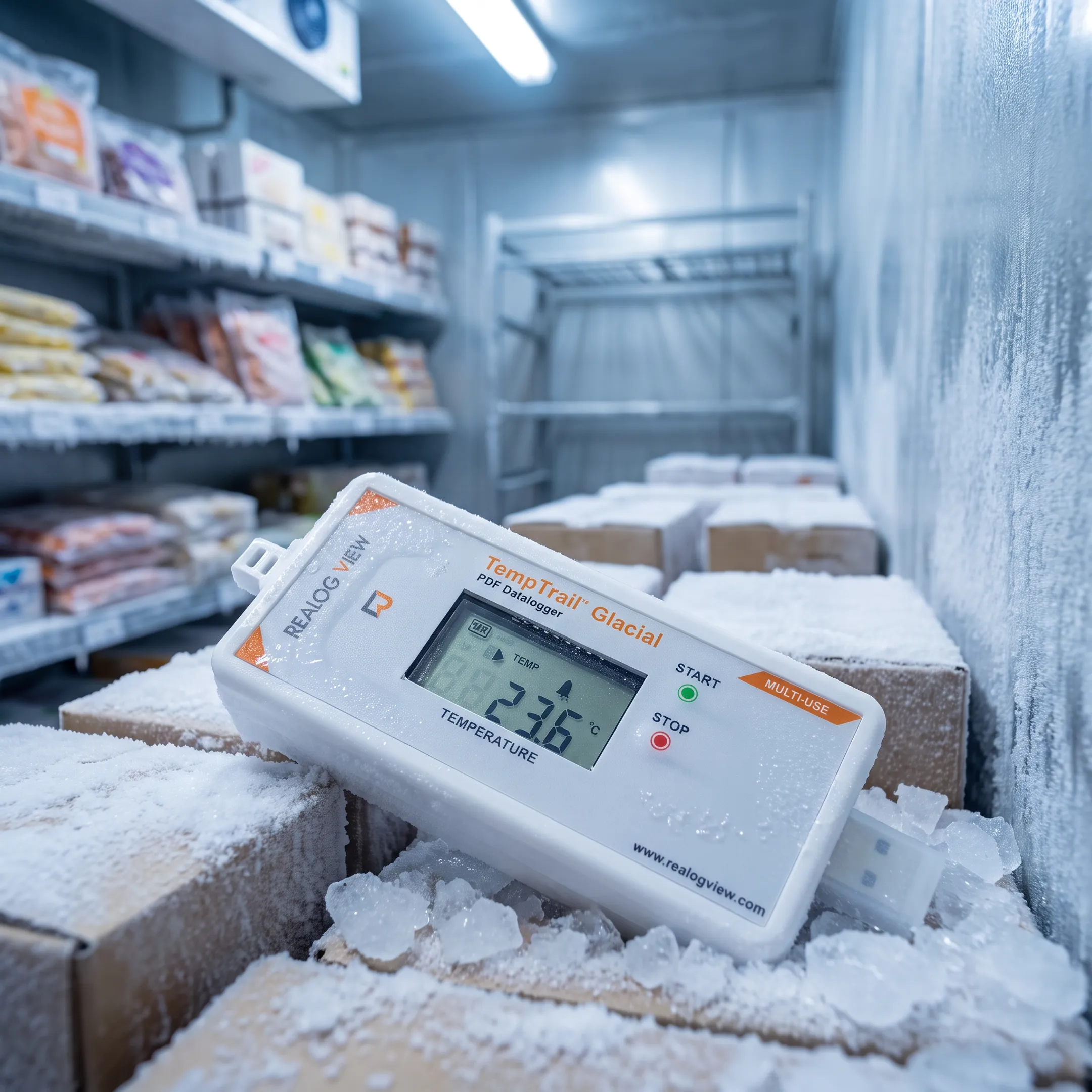 Warehouse refrigeration monitoring