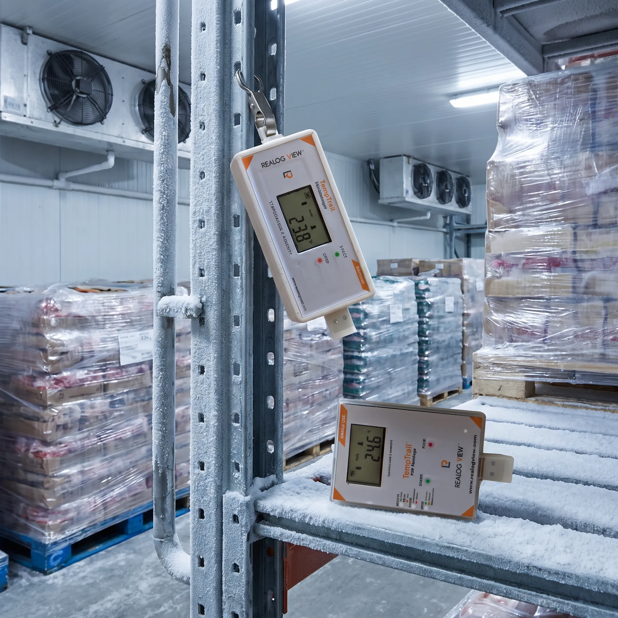 Warehouse temperature monitoring