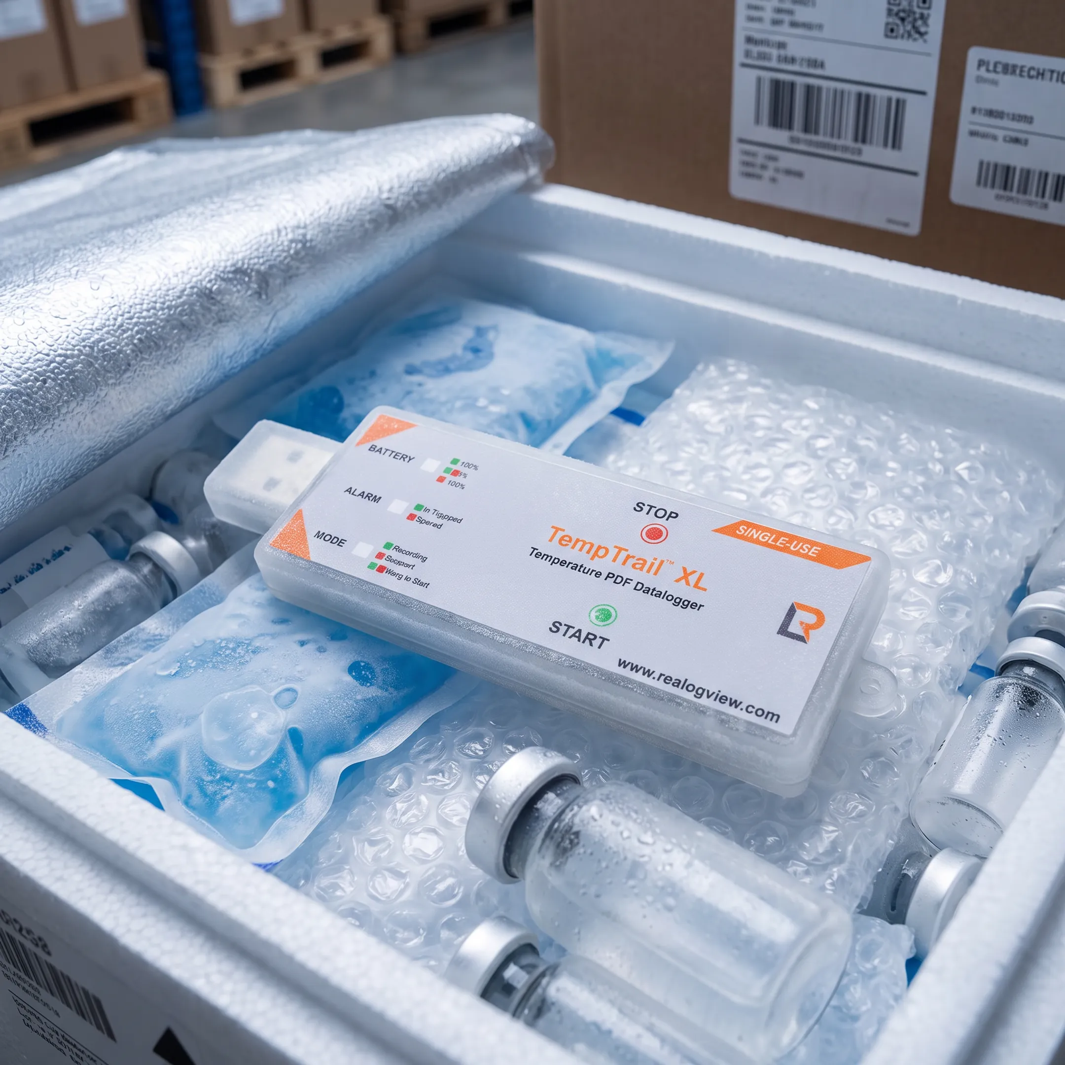 Laboratory temperature monitoring