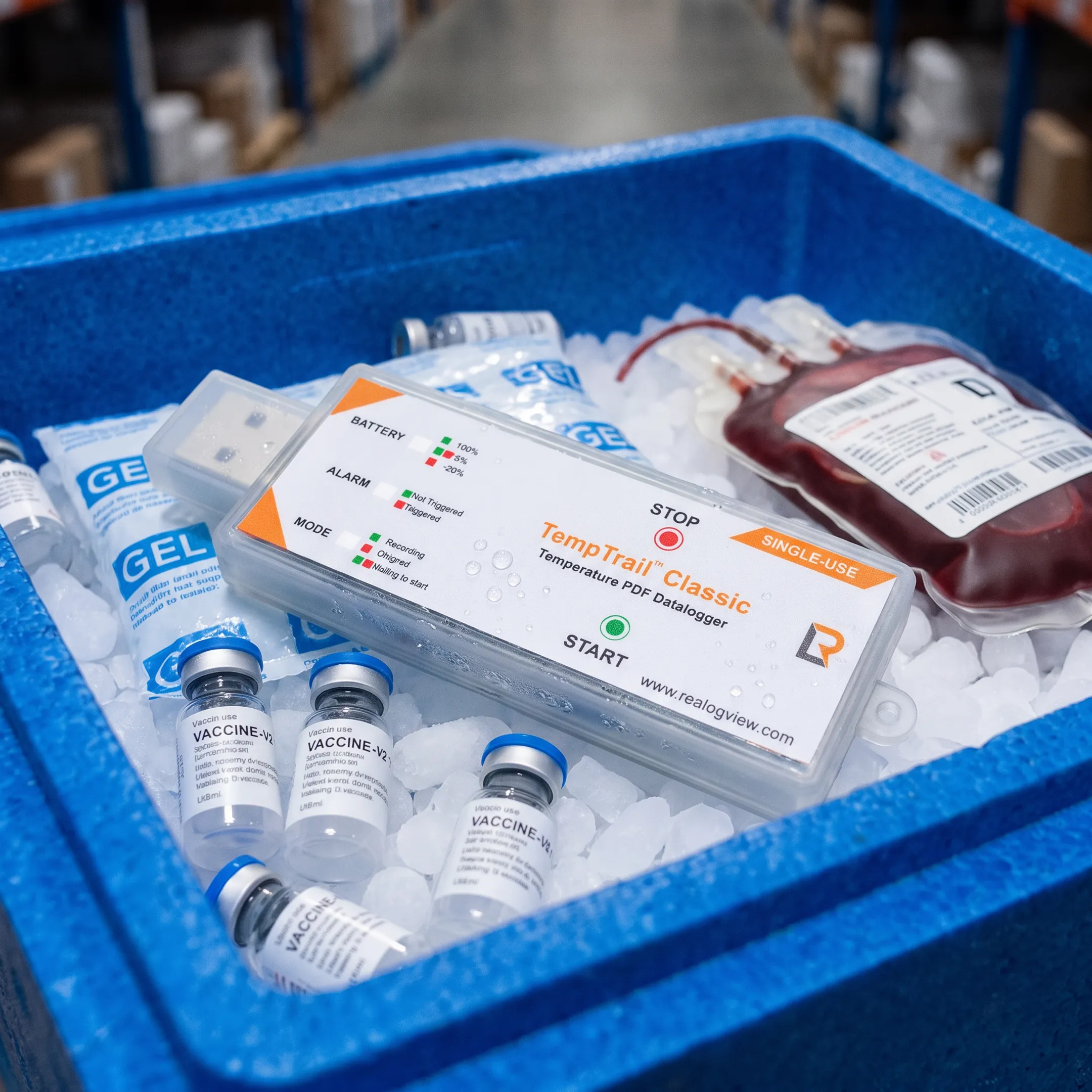Pharmaceutical cold chain monitoring