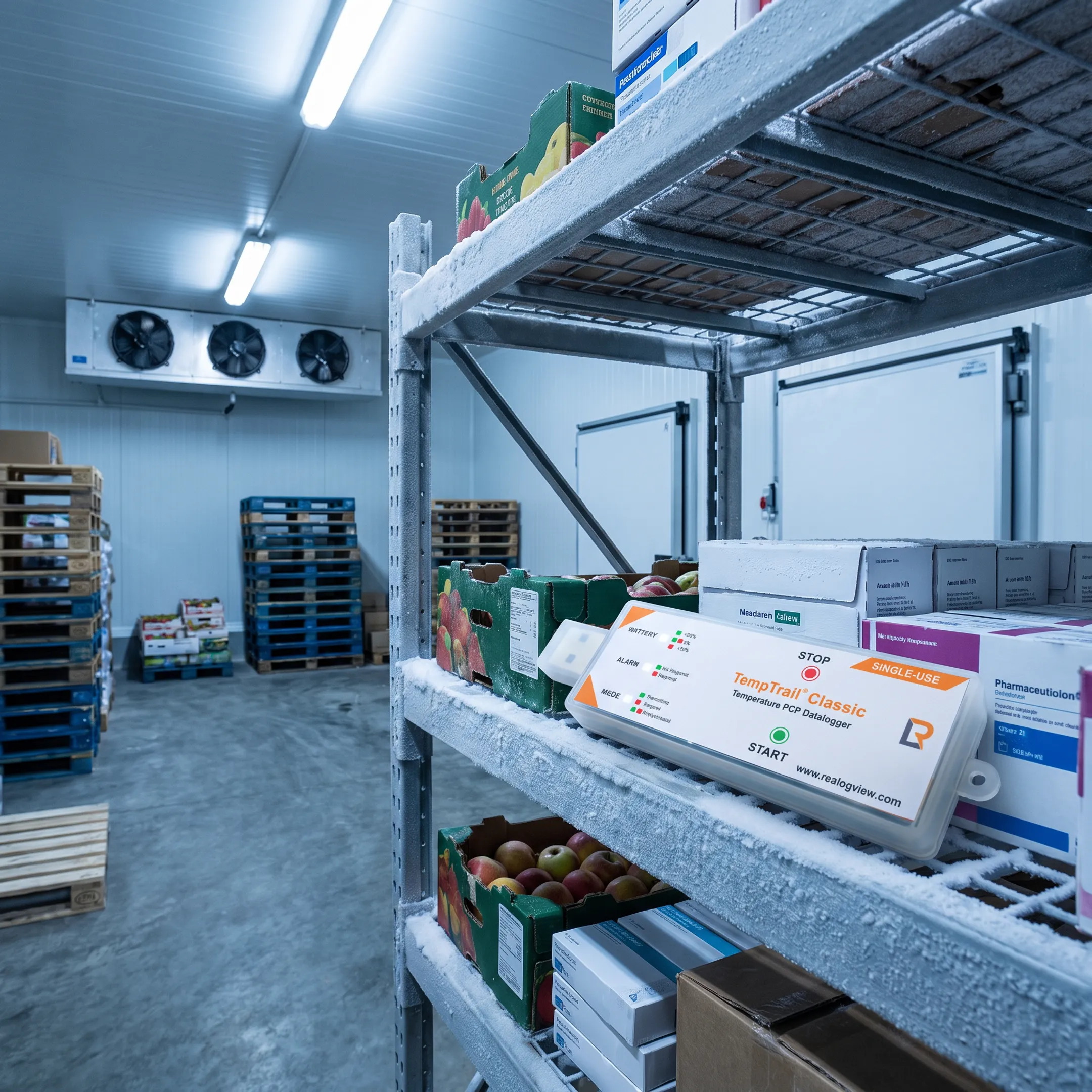 Pharmaceutical cold chain monitoring