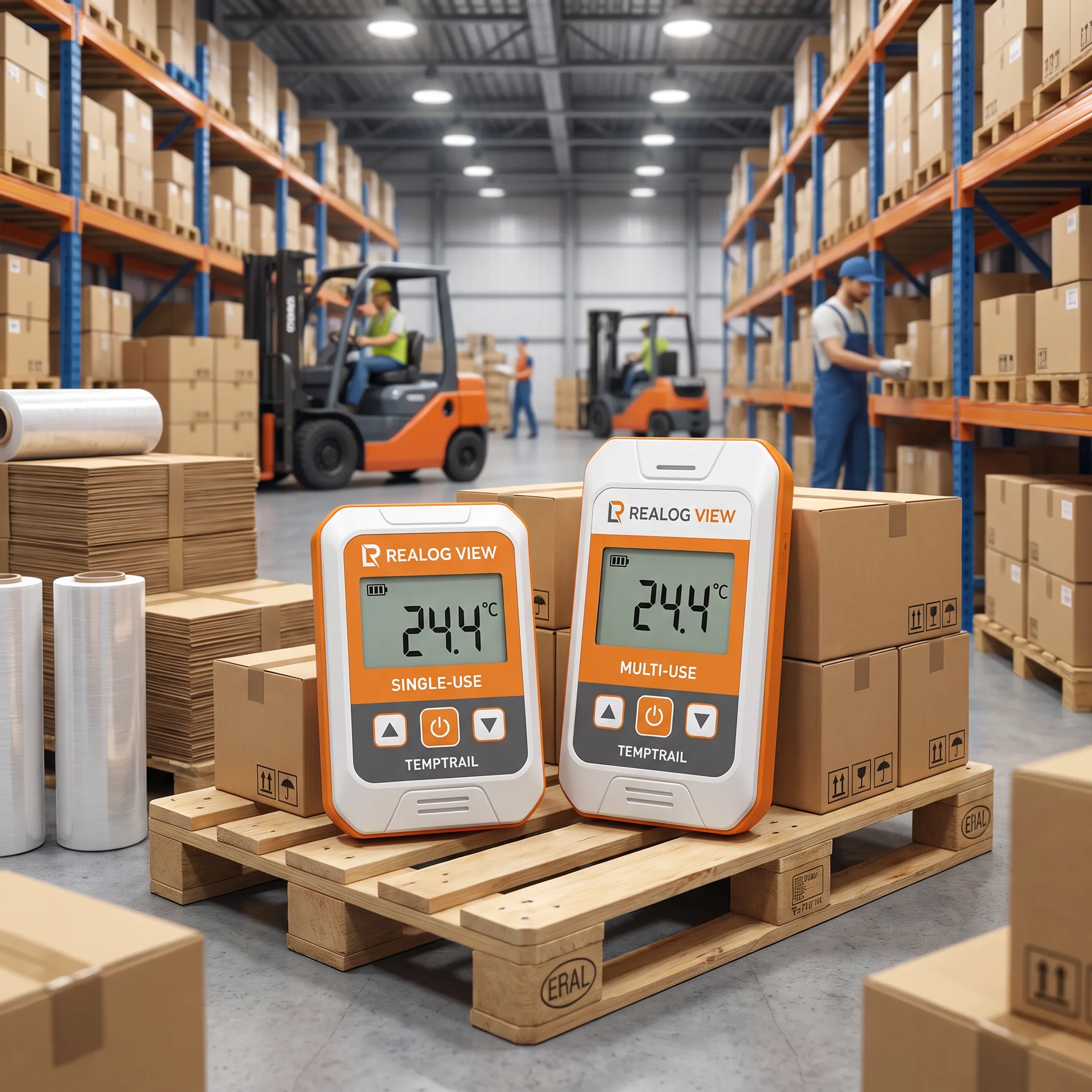 Warehouse facility temperature monitoring