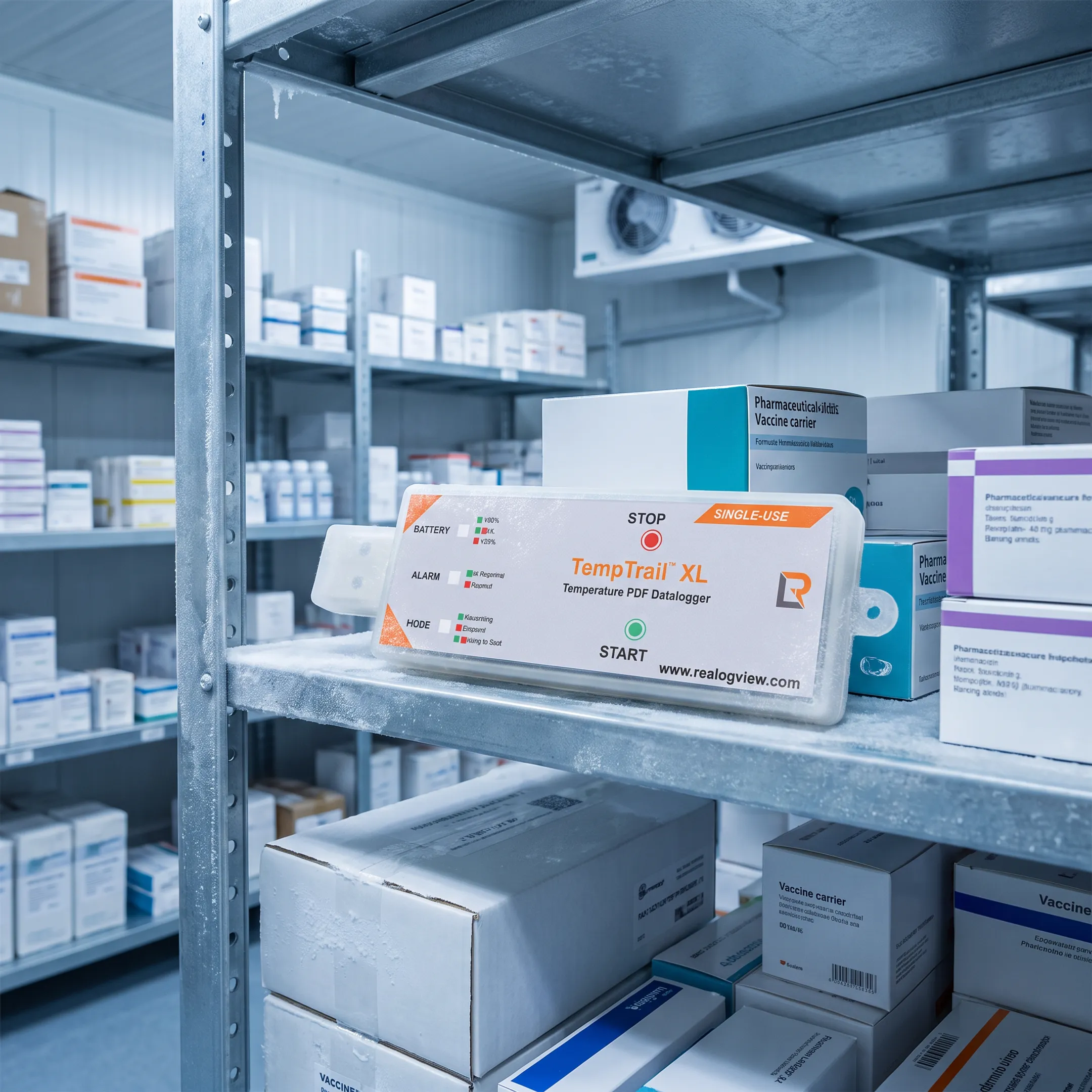 Medical laboratory temperature monitoring