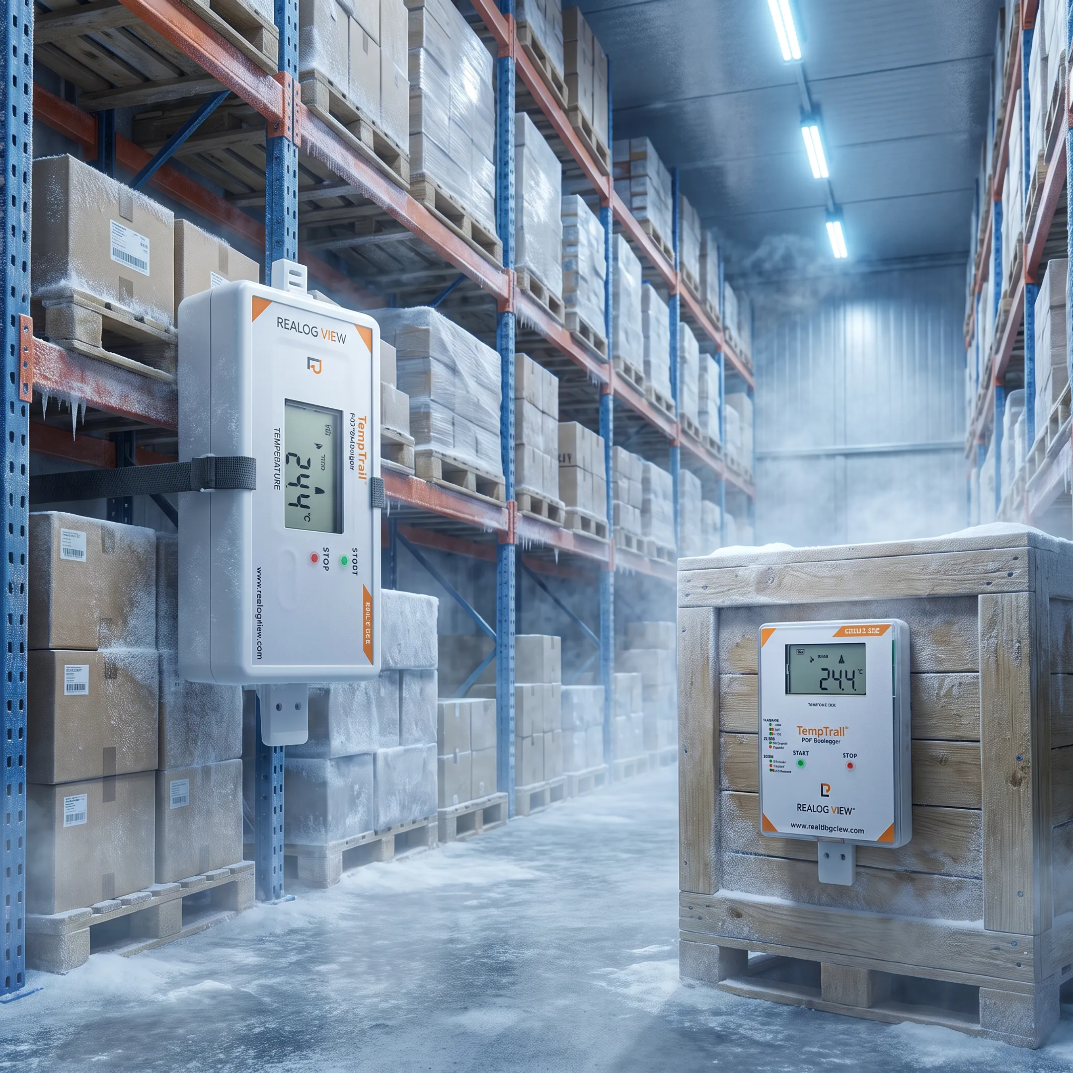Warehouse environmental monitoring