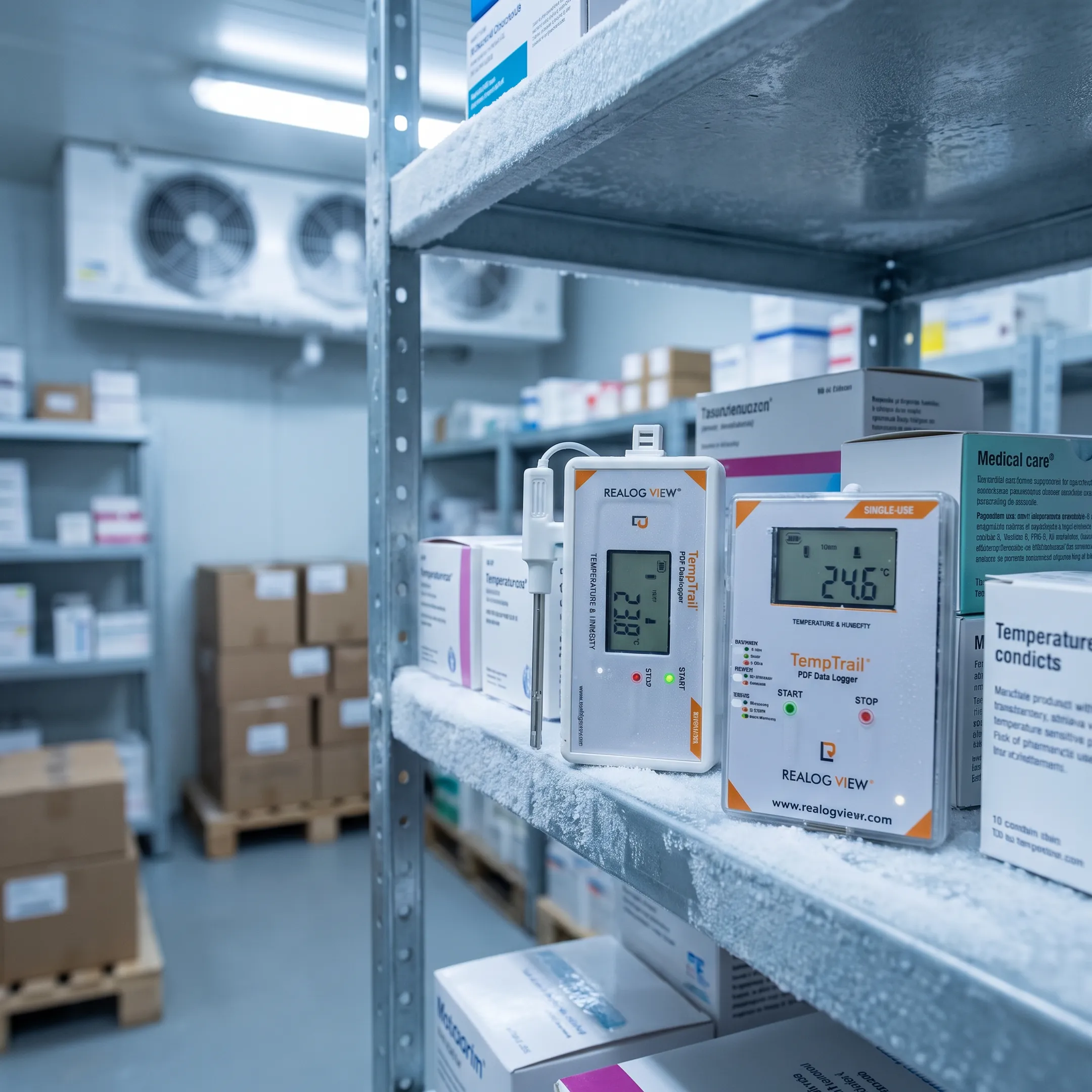 Medical laboratory hospital temperature monitoring