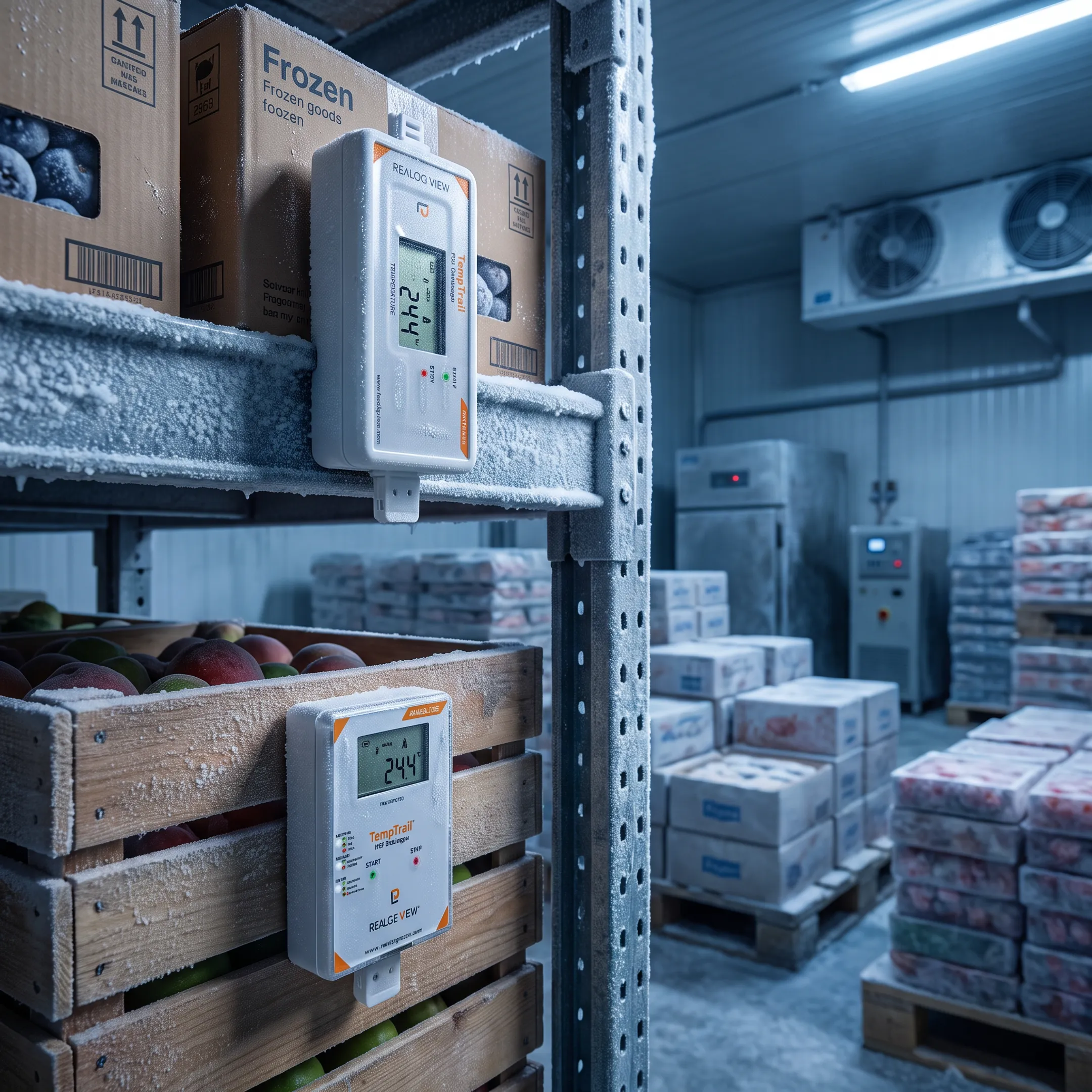 Cryogenic ultra-low temperature storage monitoring