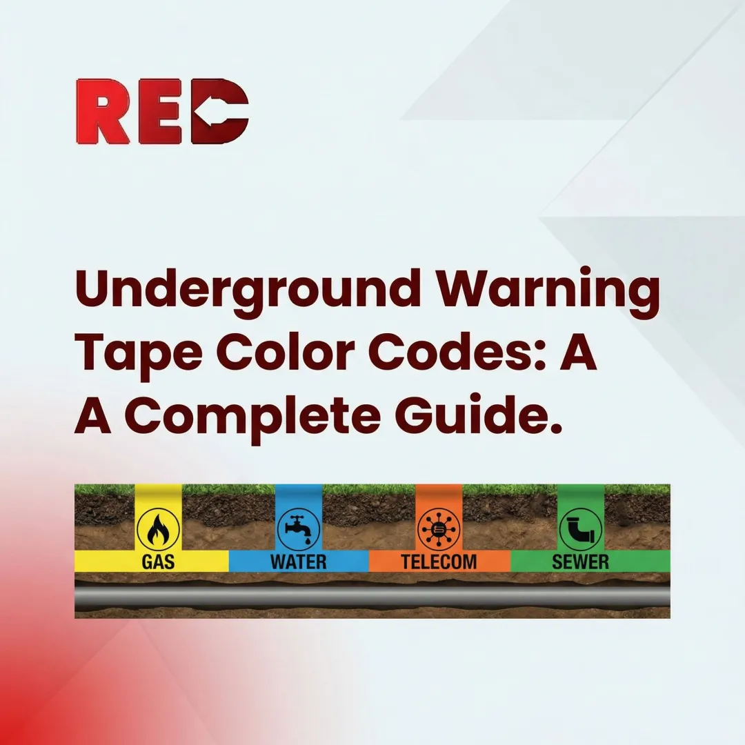 Underground Warning Tape Color Codes: A Complete Guide