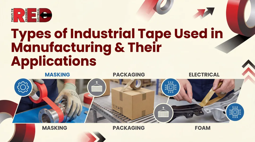 Types of Industrial Tape Used in Manufacturing & Their Applications