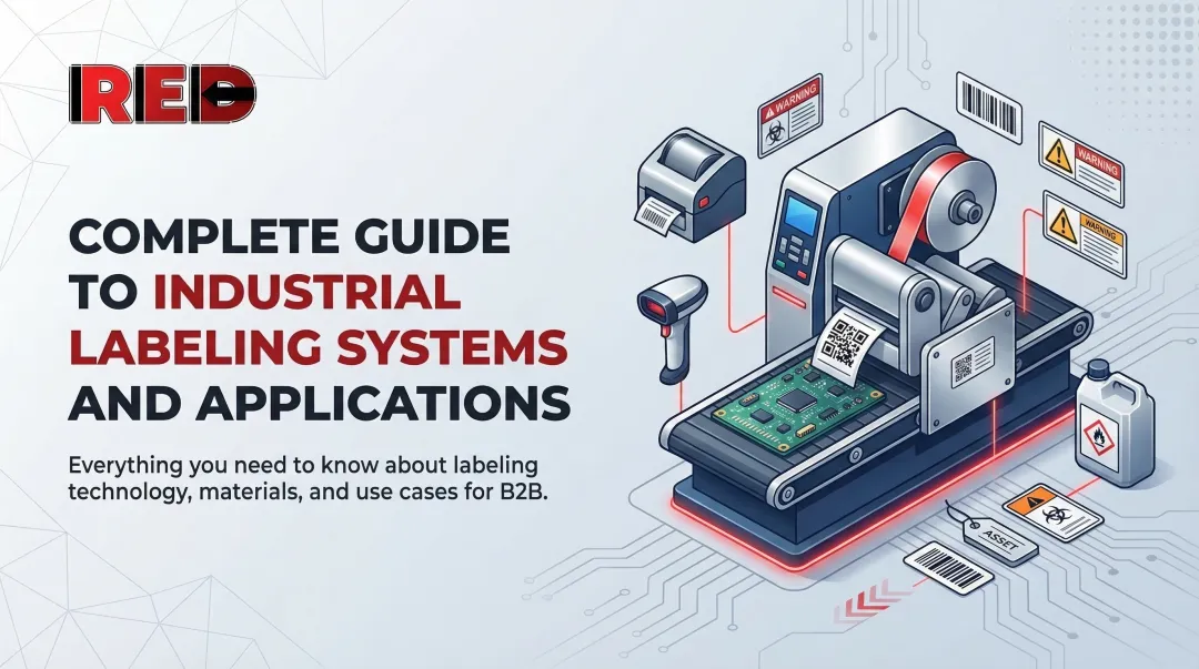 Cover image for Complete Guide to Industrial Labeling Systems and Applications