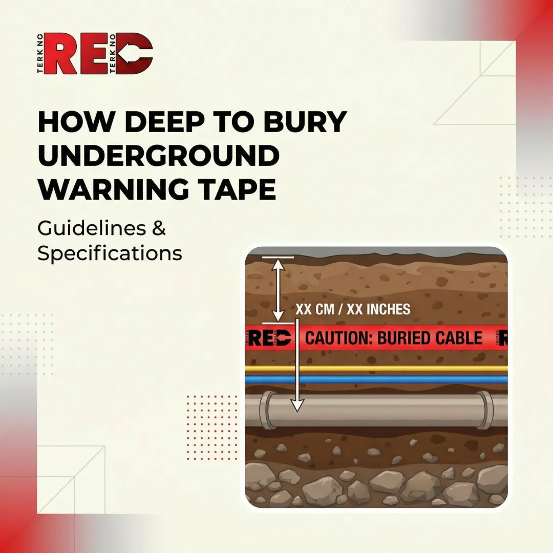How Deep to Bury Underground Warning Tape: Guidelines & Specifications