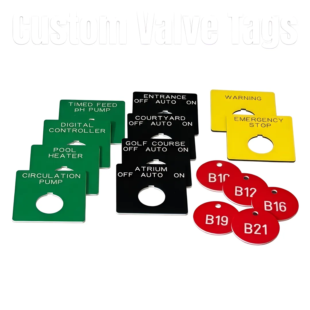 Custom Valve Tags