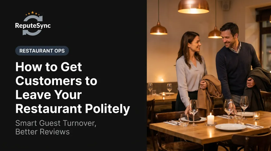 How to Get Customers to Leave Your Restaurant Politely