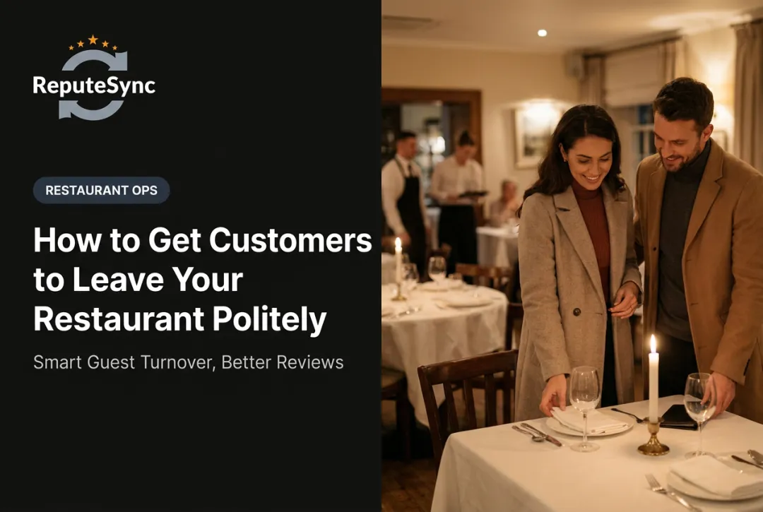 How to Get Customers to Leave Your Restaurant Politely