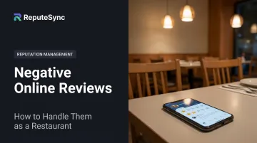 Negative Online Reviews: How to Handle Them as a Restaurant