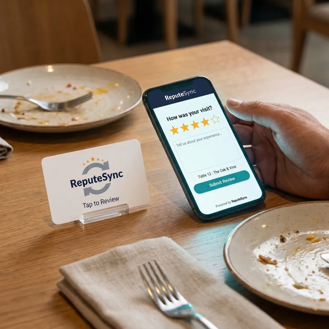 NFC Review Solutions for Restaurant Reputation Management