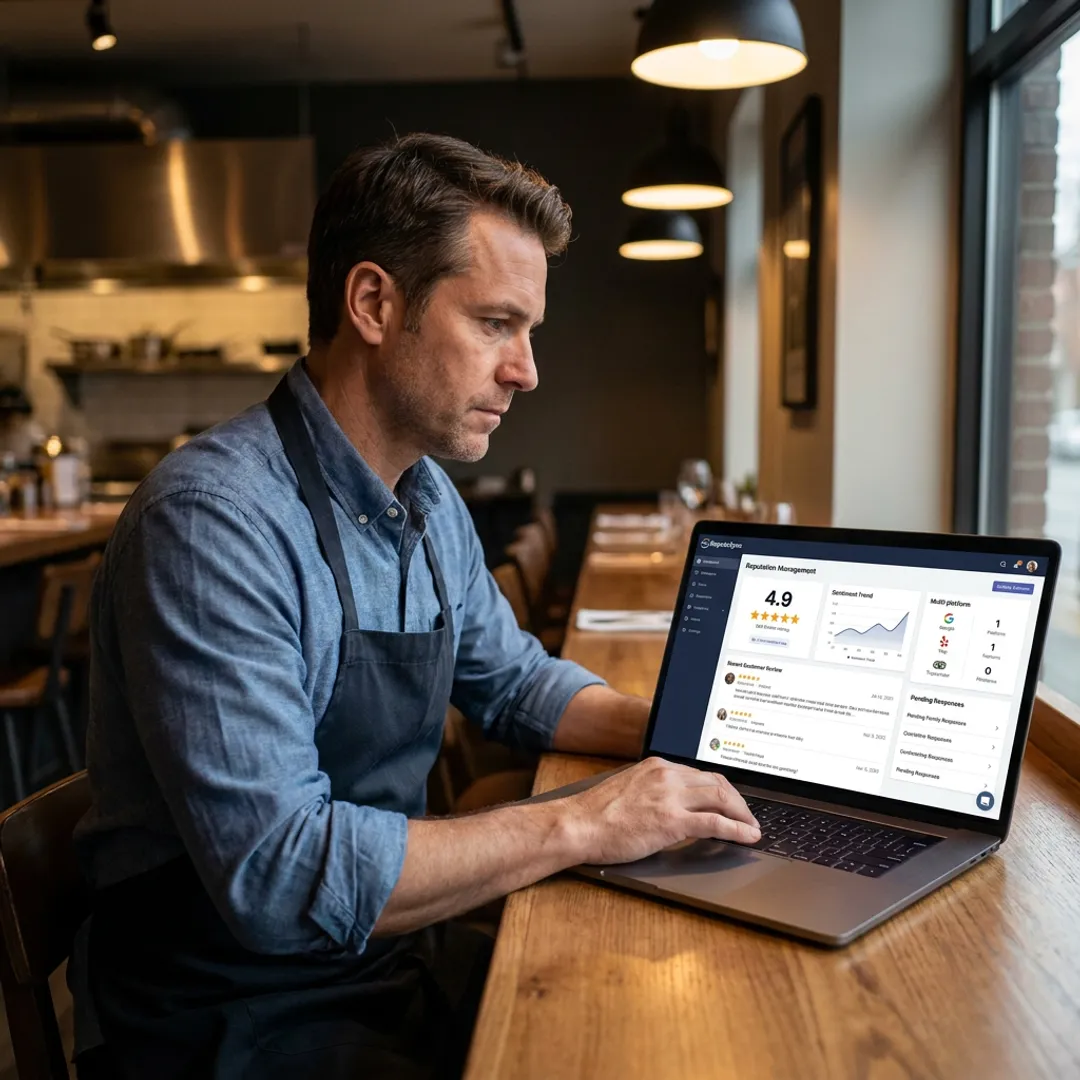 Restaurant Dashboard for Online Reputation Management