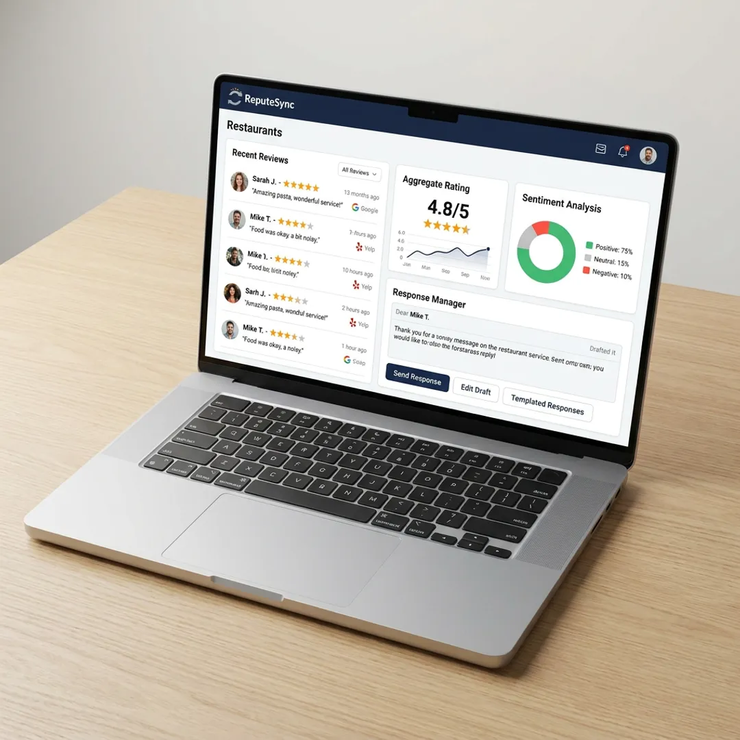 Dashboard Feedback tool for Restaurant Reputation