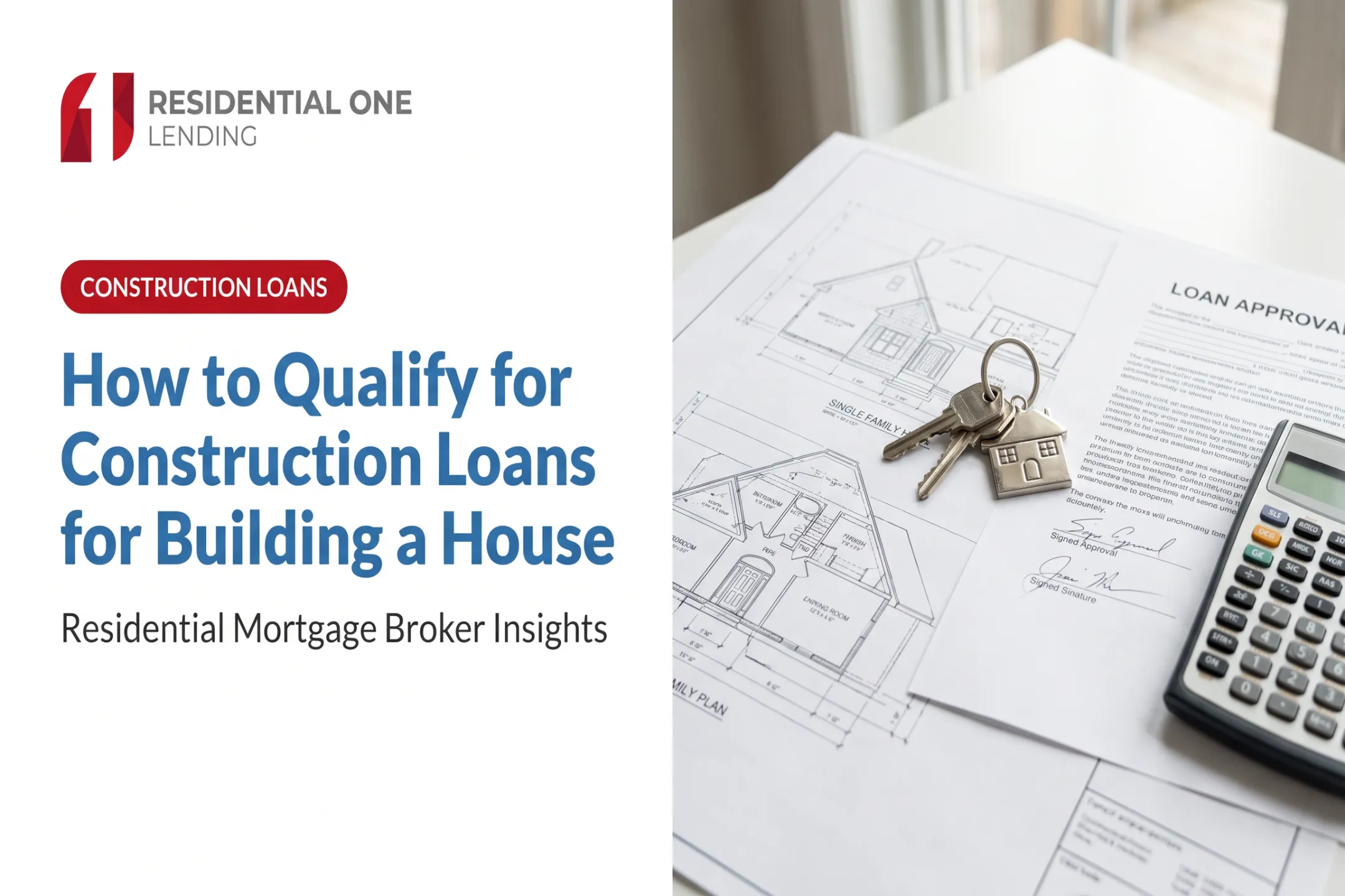 How to Qualify for Construction Loans for Building a House