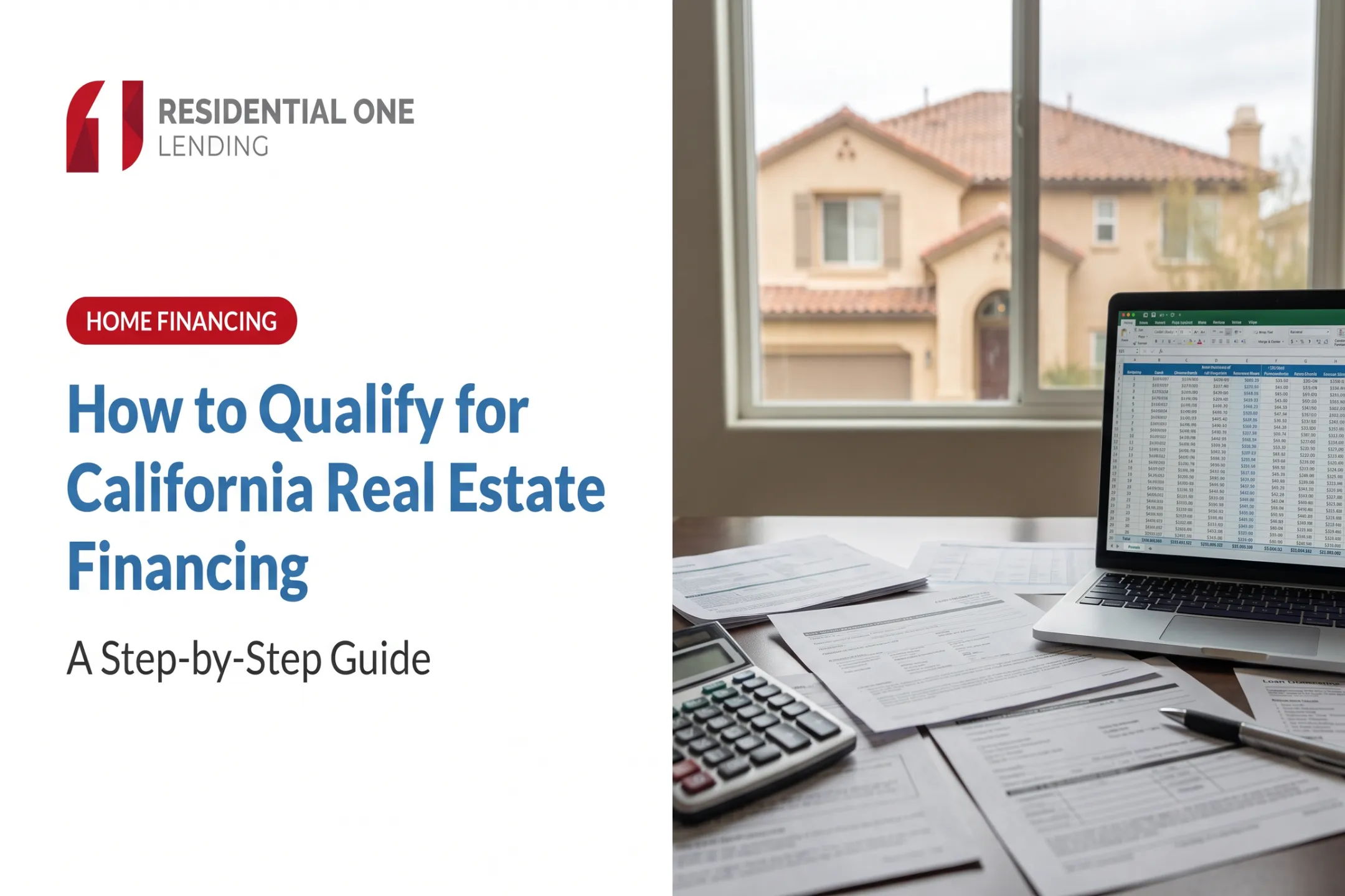 How to Qualify for California Real Estate Financing: A Step-by-Step Guide