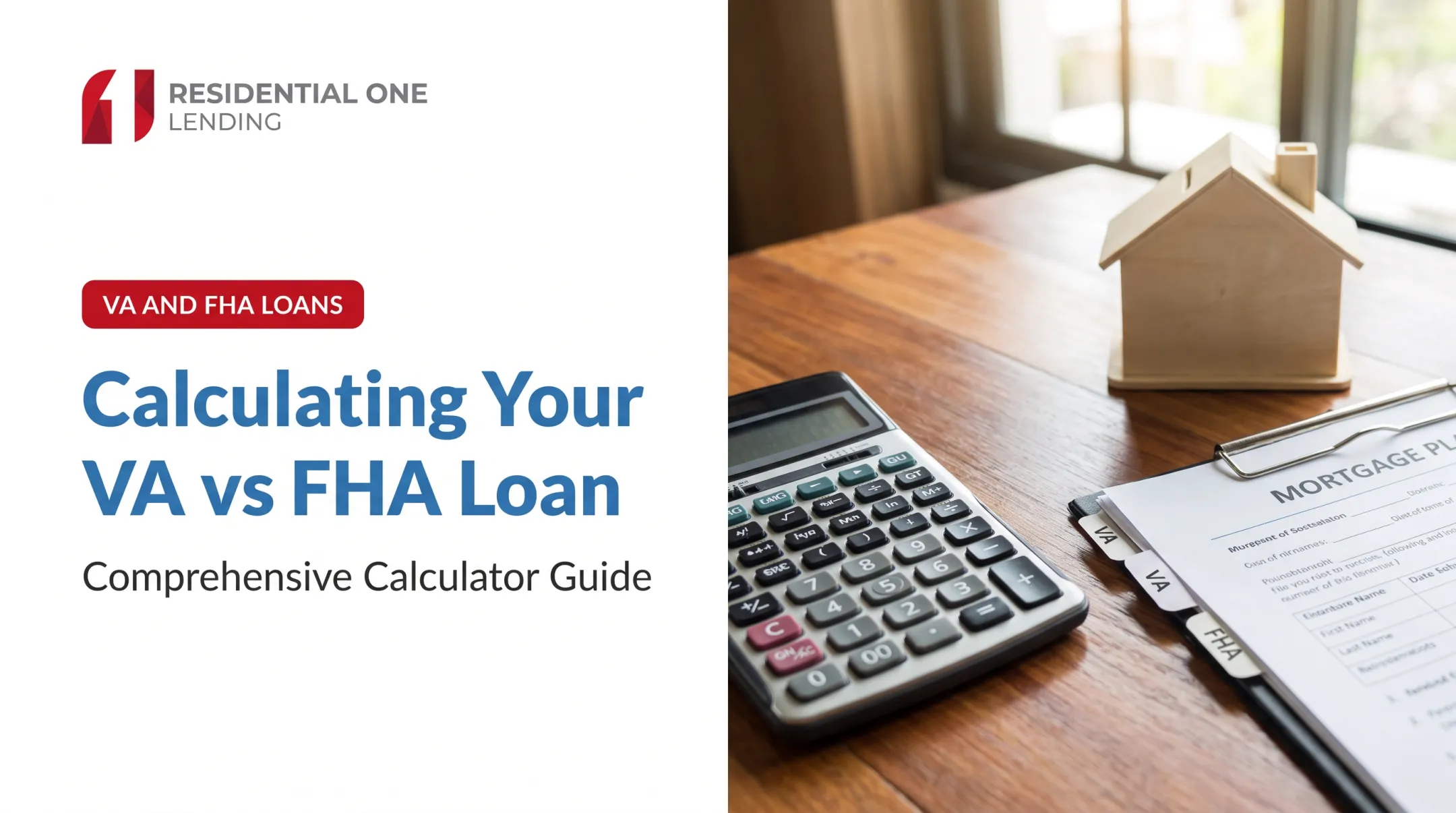 Calculating Your VA vs FHA Loan: Comprehensive Calculator Guide
