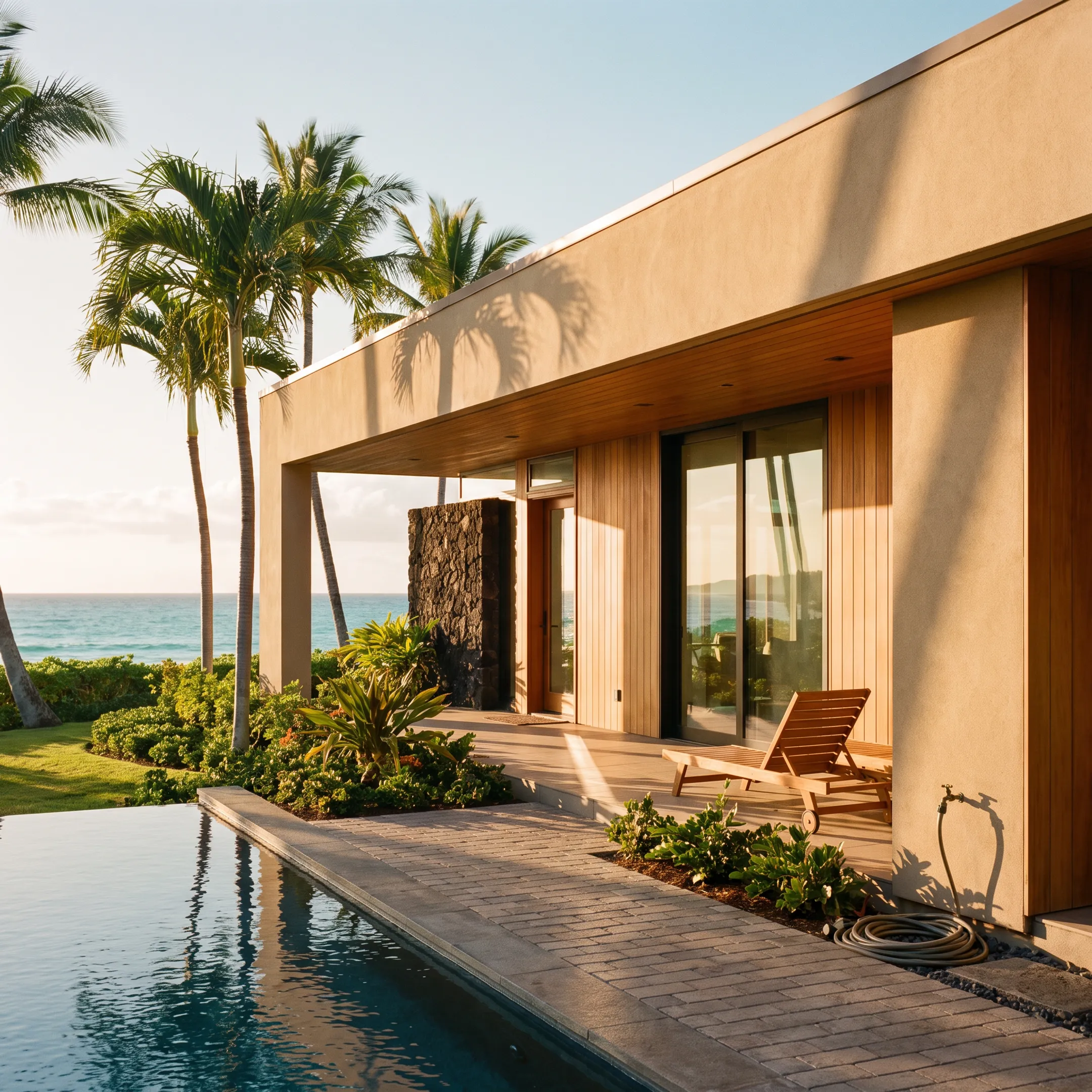 Hawaii rental property overlooking tropical coastline suitable for DSCR loan financing