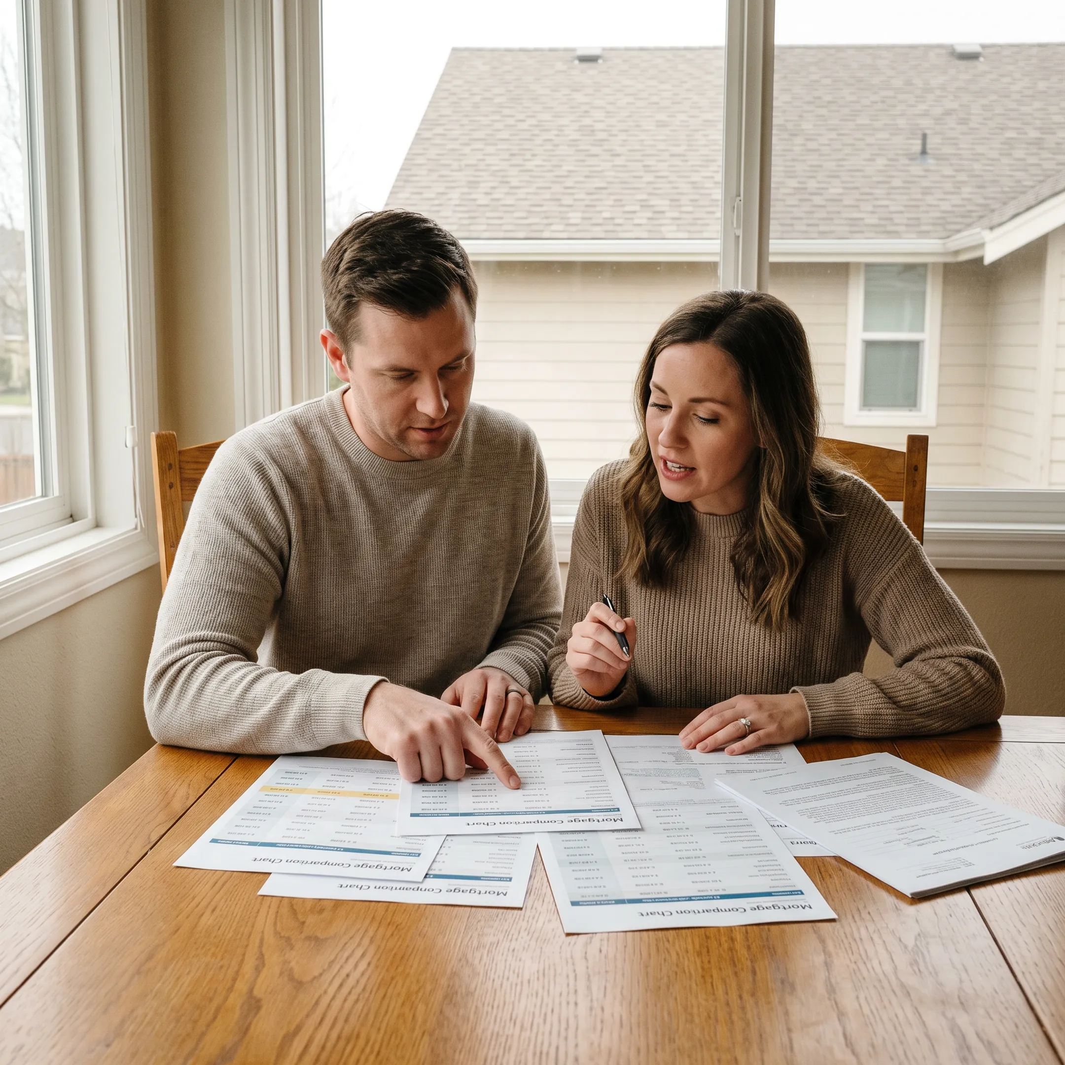 Detailed comparison of mortgage options for Redding California homes