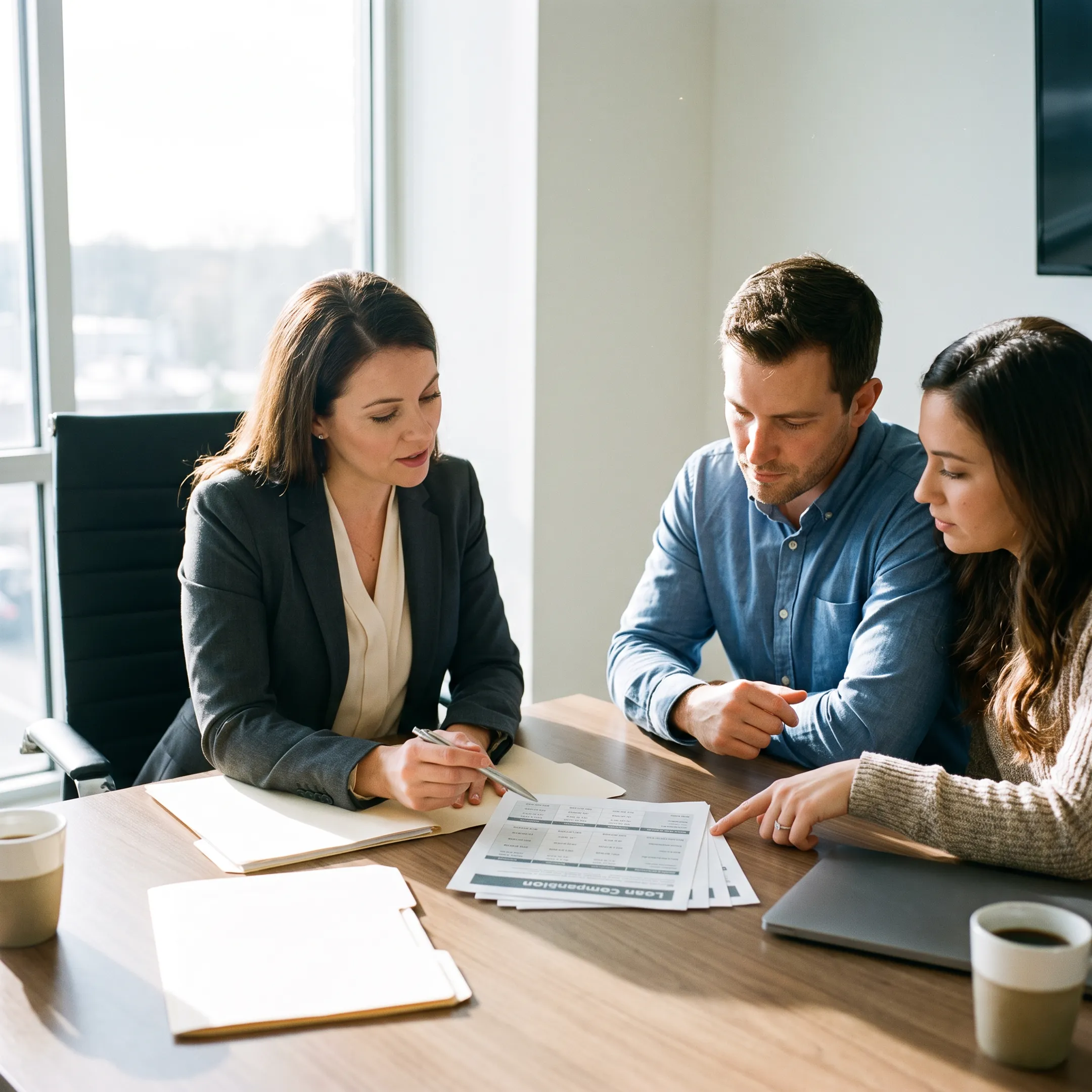 Redding home loan comparison consultation with a mortgage professional