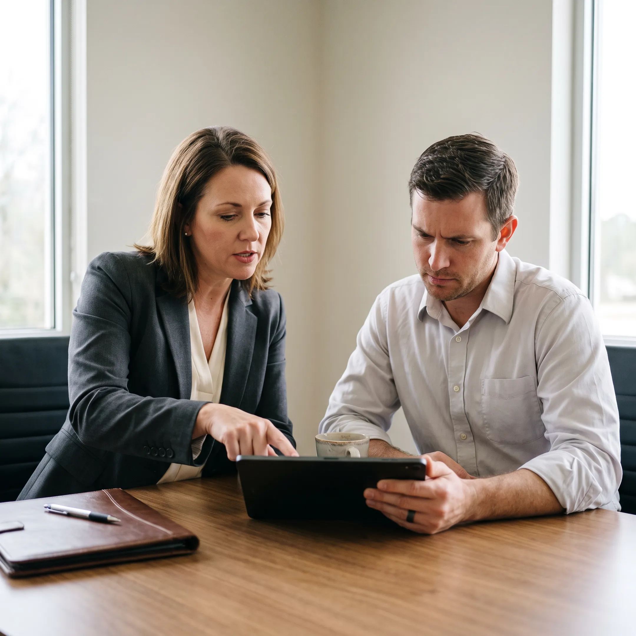 Detailed breakdown of mortgage broker closing disclosures and fee statements