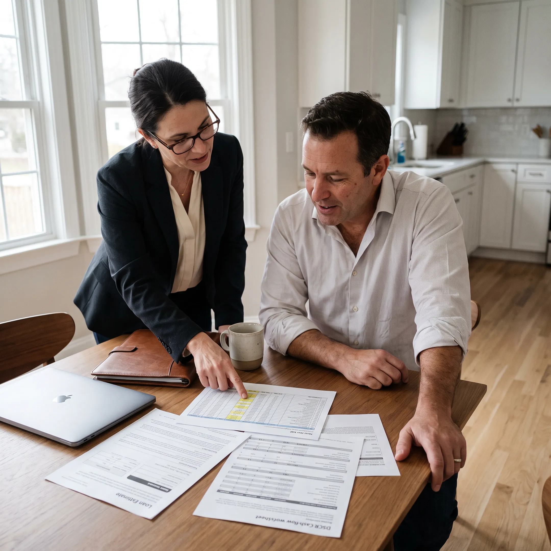 Investor reviewing DSCR loan options for a New Jersey rental property