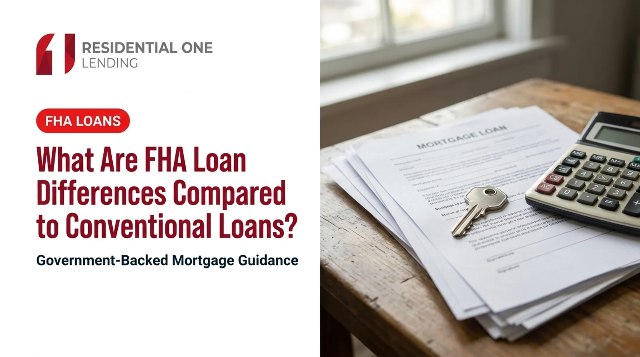 What Are FHA Loan Differences Compared to Conventional Loans?
