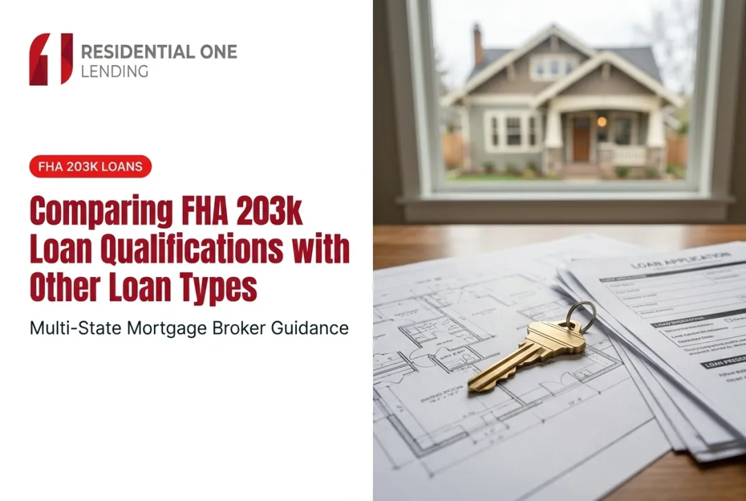 Comparing FHA 203k Loan Qualifications with Other Loan Types