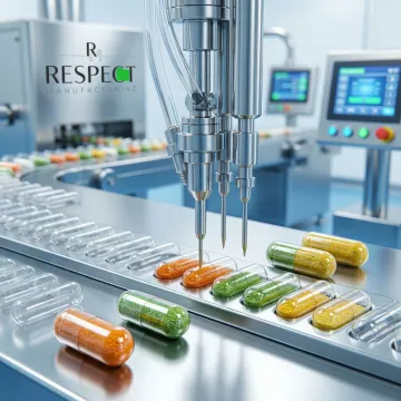 Automated HPMC capsule filling line with quality control systems