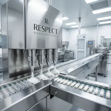 Pullulan capsules being filled in CGMP-certified manufacturing line