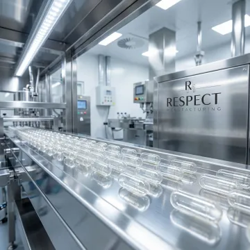 Premium pullulan capsules in clean manufacturing facility