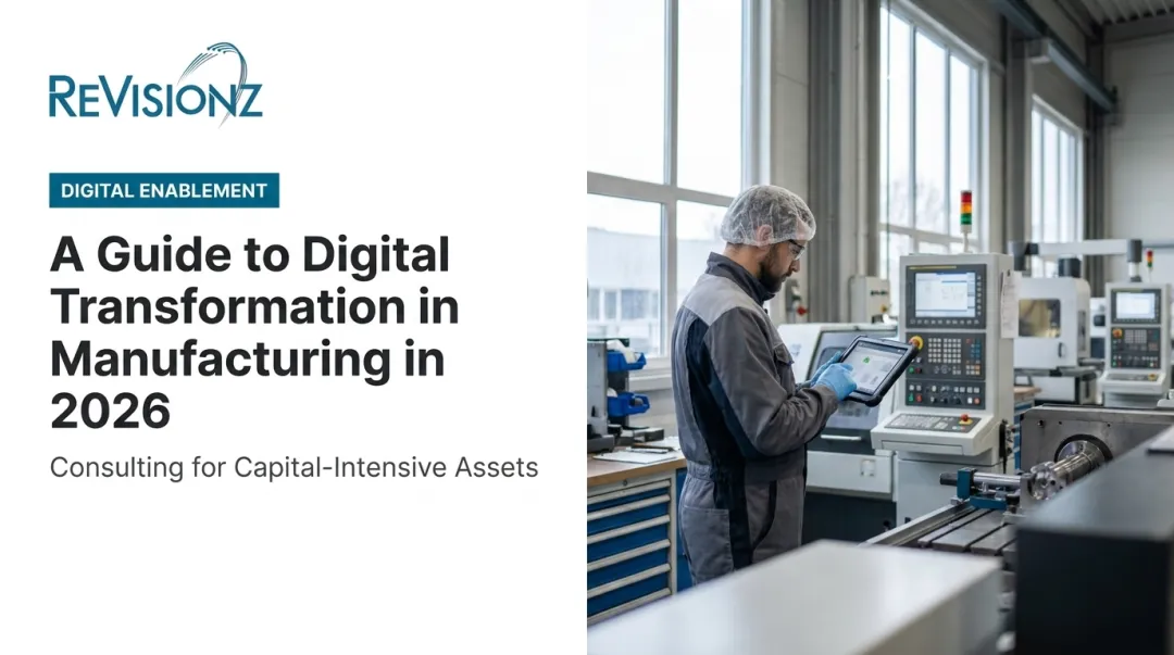 A Guide to Digital Transformation in Manufacturing in 2026