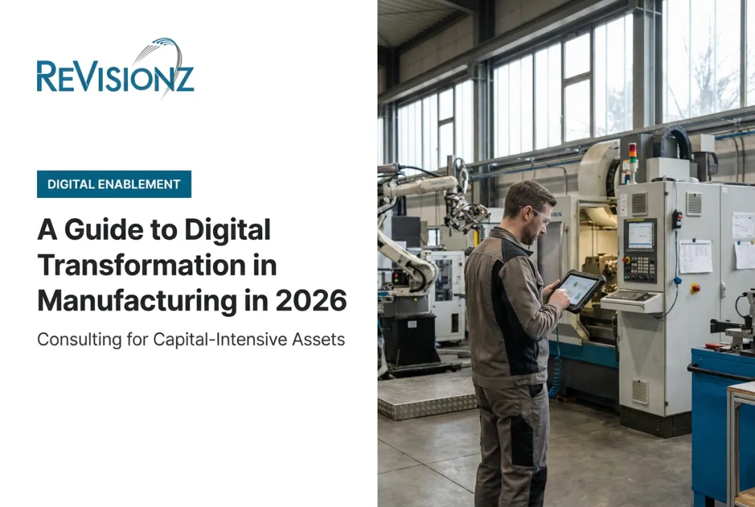 A Guide to Digital Transformation in Manufacturing in 2026