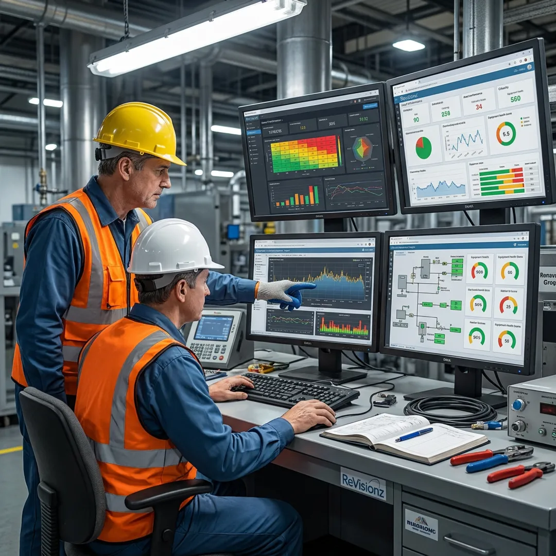 Integrated industrial data management dashboard