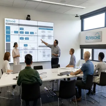 ERP consultants mapping implementation process