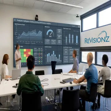 Production intelligence dashboard for industrial operations