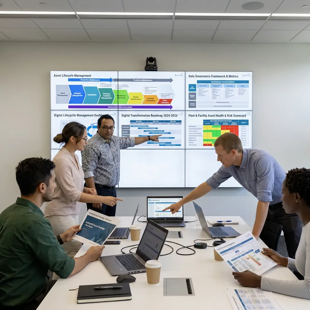 Industrial digital transformation planning session