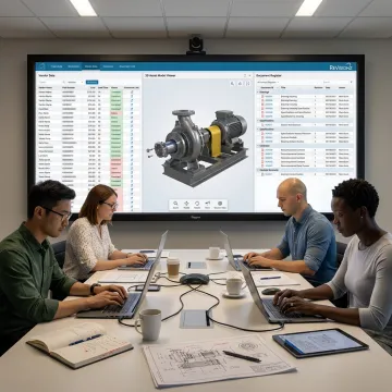 Vendor data integration for capital project teams