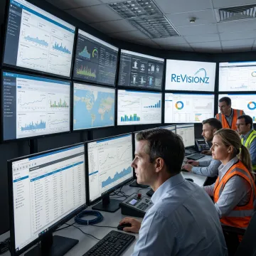 Industrial asset monitoring dashboard