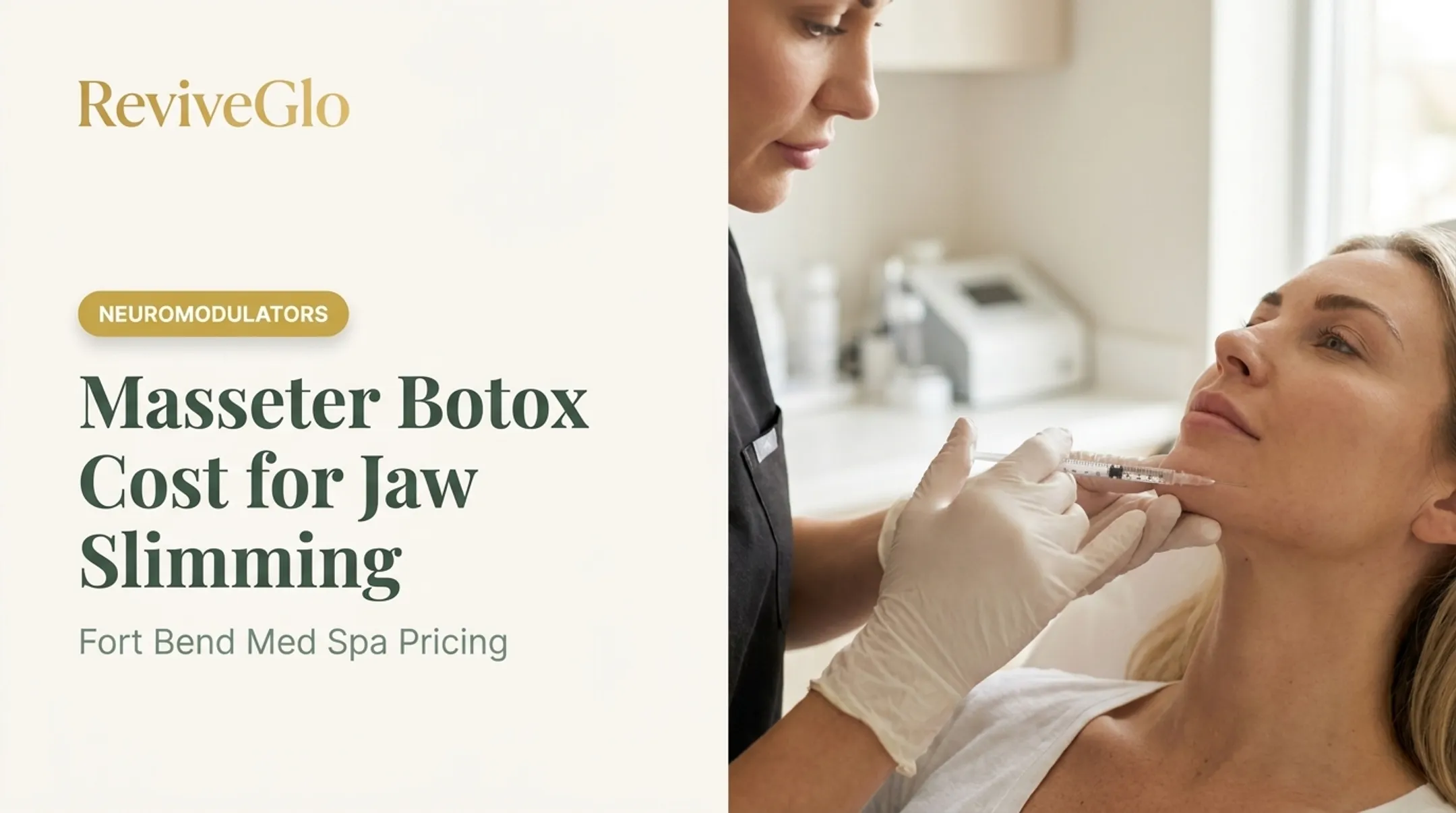 Masseter Botox Cost for Jaw Slimming