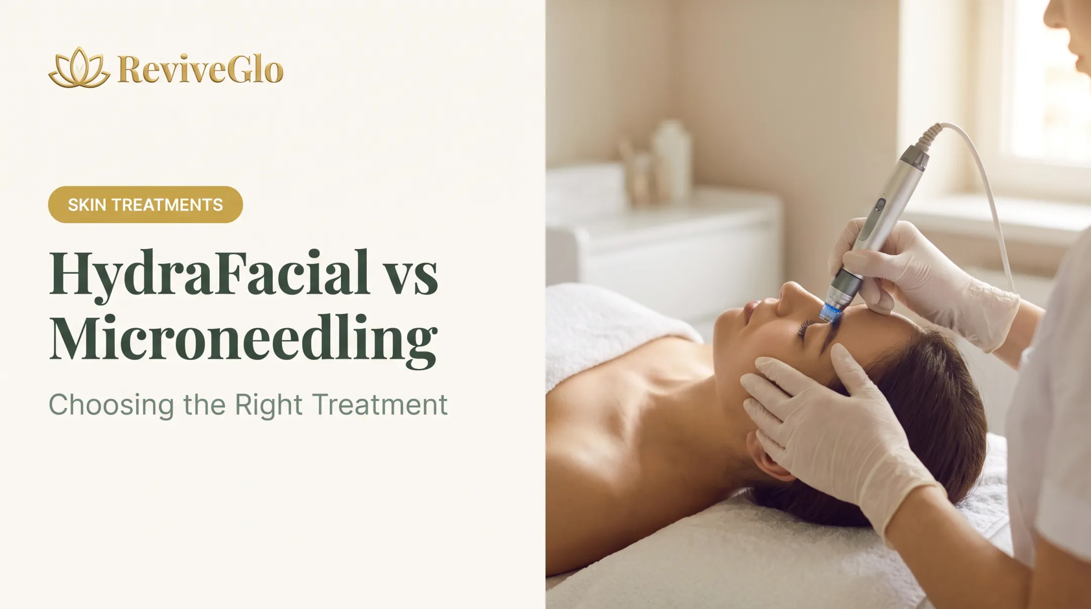 HydraFacial vs Microneedling: Choosing the Right Treatment