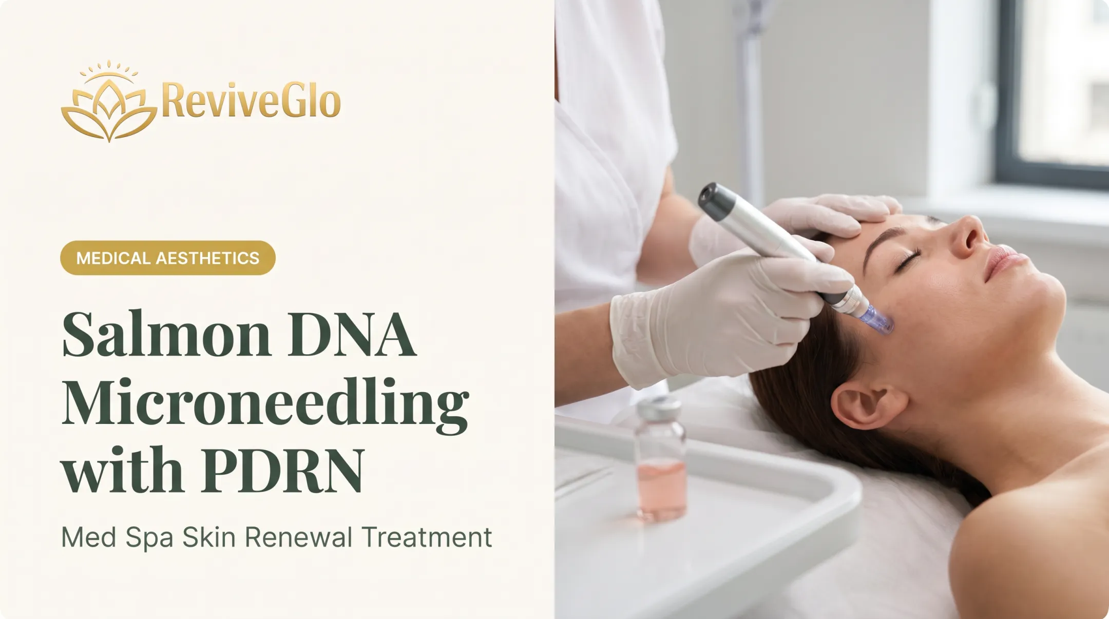 Salmon DNA Microneedling with PDRN
