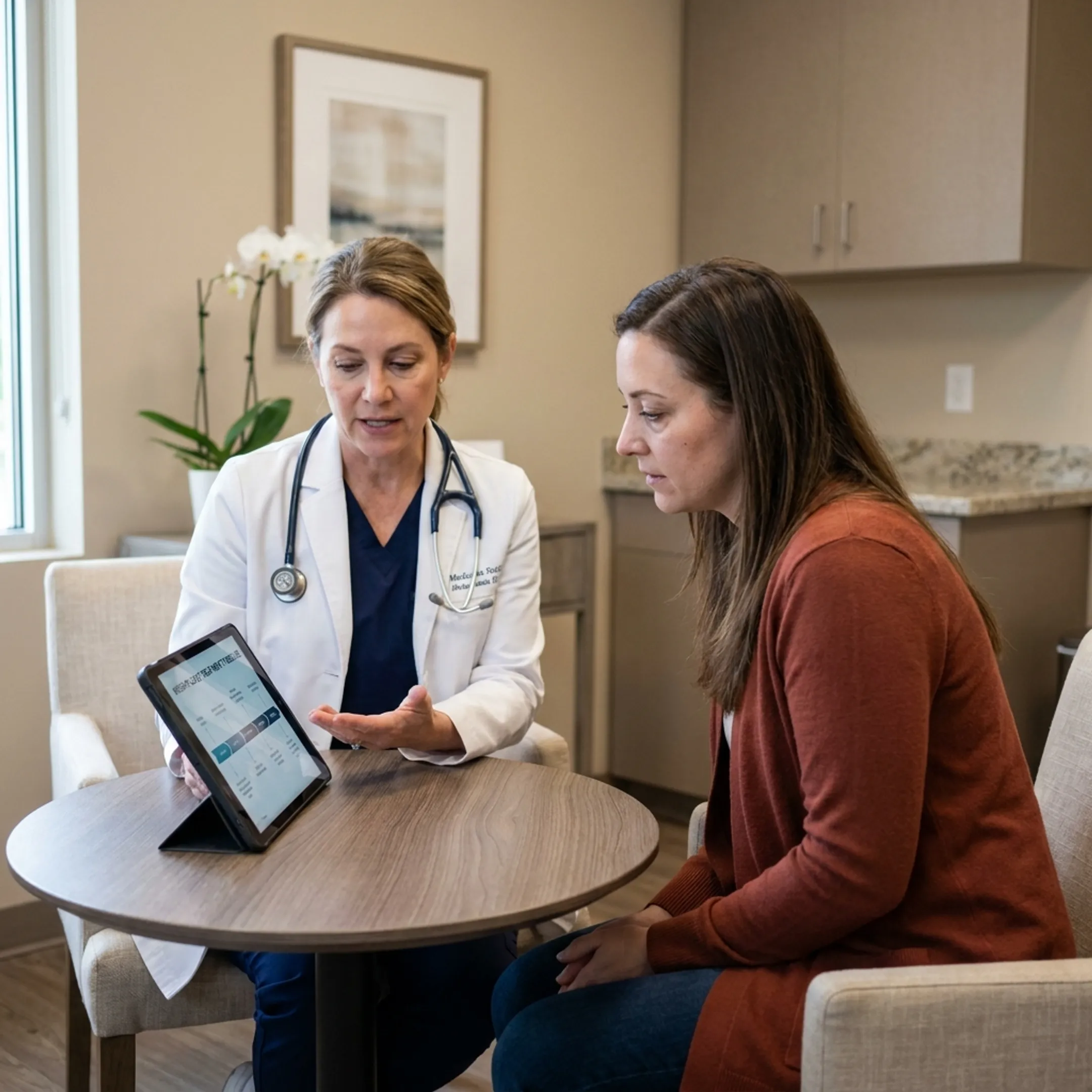 Consultation for medical weight loss clinic services