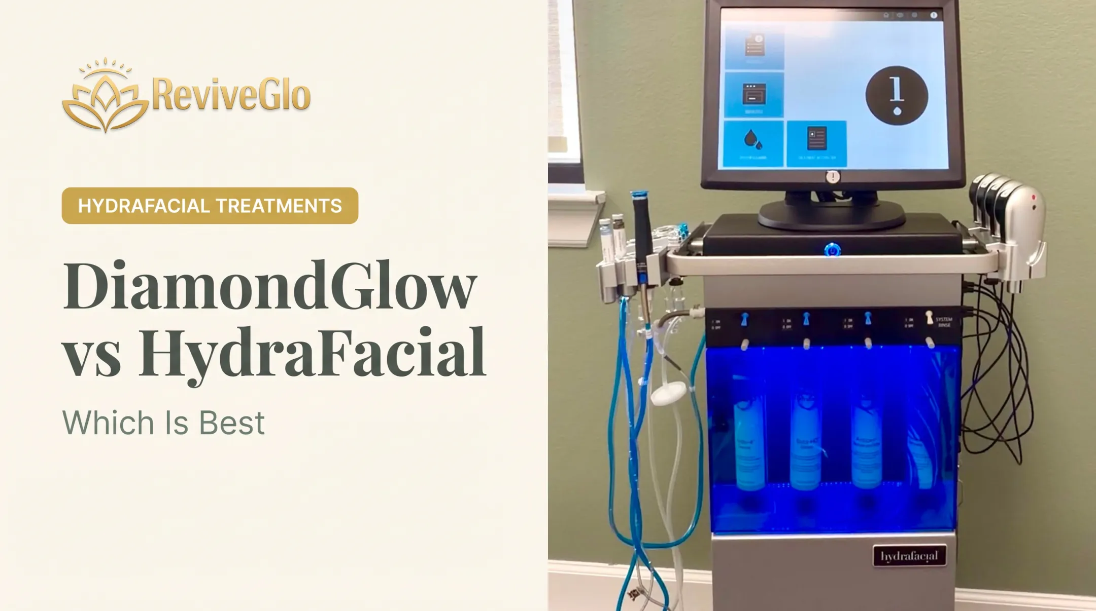 DiamondGlow vs HydraFacial: Which Is Best