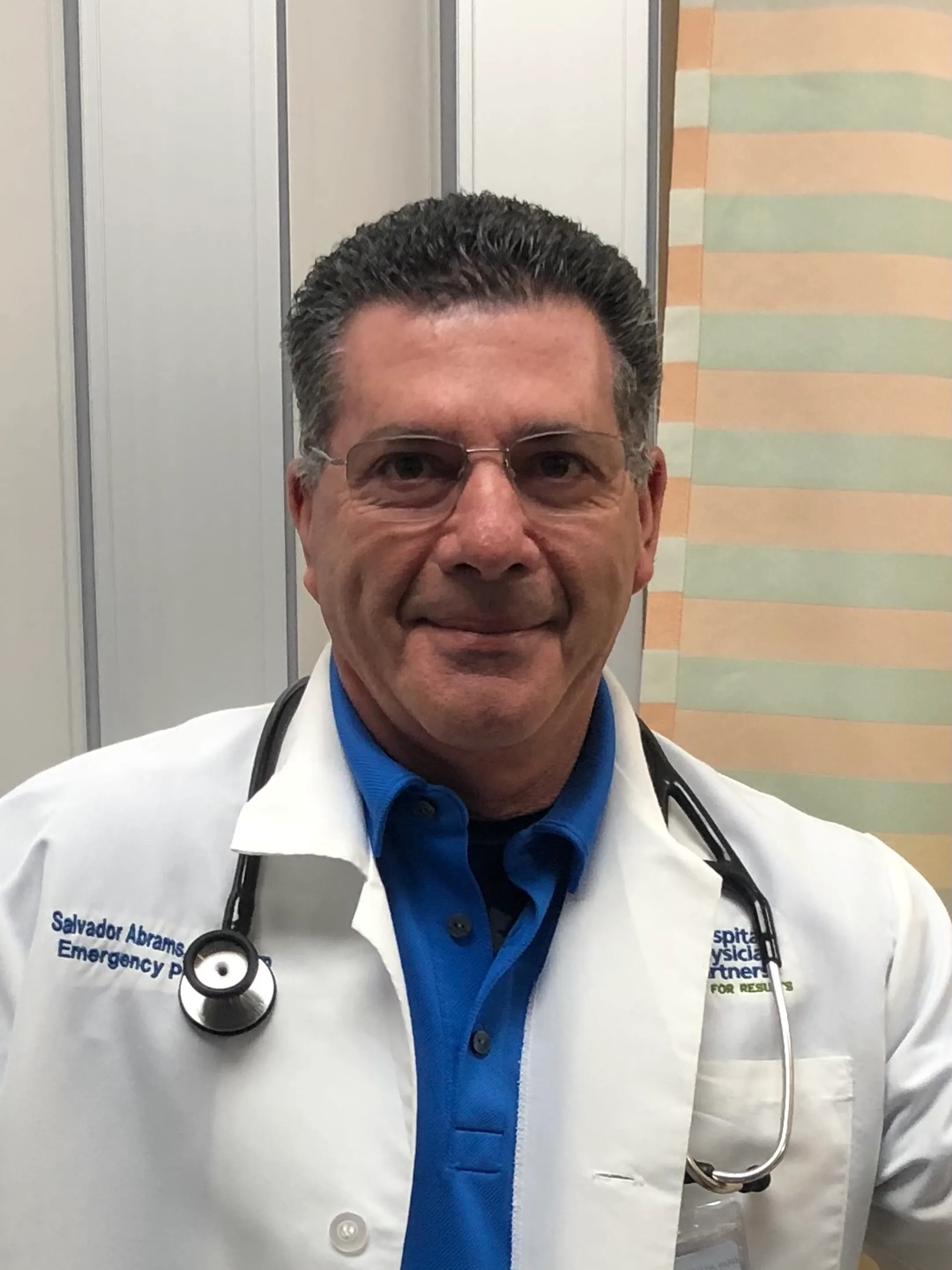 Portrait of Dr. Salvador J. Abrams, Medical Director