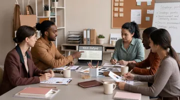 RZCG embedded consulting team collaborating with nonprofit organization staff