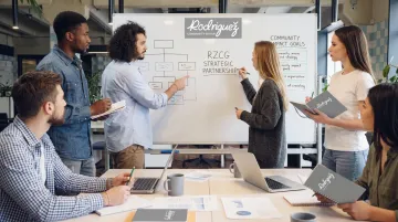 RZCG embedded strategic advisors collaborating with nonprofit leadership team